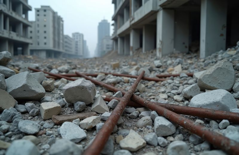 Construction Site Debris